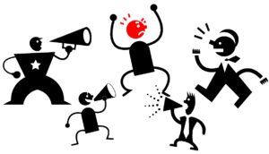 Ist der Verkäufer zu aufdringlich, drängt er den Kunden aus dem Geschäft. Ist der Verkäufer zu aufdringlich, drängt er den Kunden aus dem Geschäft.