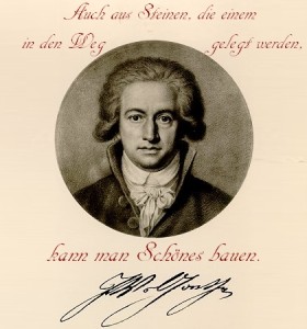 "Auch aus Steinen, die einem in den Weg gelegt werden, kann man Schönes bauen". - Goethe "Auch aus Steinen, die einem in den Weg gelegt werden, kann man Schönes bauen". - Goethe