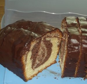 Marmorkuchen Dreierlei